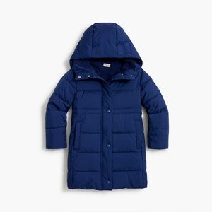 NEW / J.Crew Girls' puffer coat